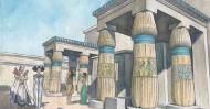 LES DEUX COEURS DE L'EGYPTE : 4e de couverture de la s�rie Les Deux Coeurs de l'Egypte